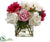 Peony - Pink White - Pack of 1