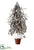 Snowed Tree - Brown White - Pack of 2