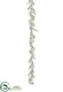 Silk Plants Direct Flower Garland - Cream White - Pack of 12