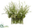 Wax Flower,  Rosemary - Green White - Pack of 1