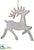 Reindeer Ornament - Silver - Pack of 24