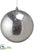 Mercury-Look Plastic Ball Ornament - Silver - Pack of 6