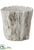 Cement Planter - White Silver - Pack of 4