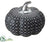 Pumpkin - Black Silver - Pack of 4