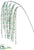 Sequin, Bead Hanging Spray - Aqua Silver - Pack of 12