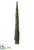Feather Topiary Tree - Green Silver - Pack of 4