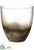 Glass Vase - Gray Silver - Pack of 2