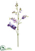 Silk Plants Direct Sweetpea Spray - Purple Violet - Pack of 12