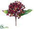 Silk Plants Direct Berry Pick - Wine - Pack of 12