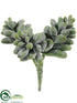Silk Plants Direct Sedum Pick - Green - Pack of 12