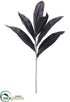 Silk Plants Direct Frangipani Leaf Spray - Black - Pack of 36