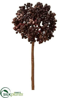 Sedum Stem - Black - Pack of 12