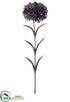 Silk Plants Direct Carnation Spray - Black - Pack of 12