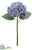 Real Touch Hydrangea Spray - Blue Dark - Pack of 6