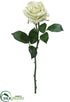 Silk Plants Direct Rose Spray - Mint Dark - Pack of 12