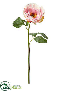 Peony Spray - Pink - Pack of 12