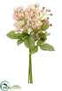 Silk Plants Direct Clemone Bundle - Pink - Pack of 12