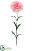 Silk Plants Direct Carnation Spray - Pink - Pack of 12