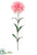 Carnation Spray - Pink - Pack of 12