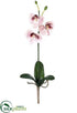 Silk Plants Direct Mini Phalaenopsis Orchid Spray - Pink - Pack of 6