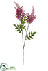 Silk Plants Direct Heather Spray - Cerise Pink - Pack of 12