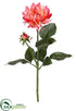 Silk Plants Direct Dahlia Spray - Rose Pink - Pack of 12