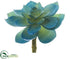 Silk Plants Direct Echeveria Pick - Blue - Pack of 24