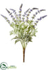 Silk Plants Direct Lavender Bush - Blue - Pack of 12