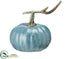 Silk Plants Direct Pumpkin - Blue - Pack of 6
