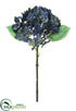 Silk Plants Direct Hydrangea Spray - Lavender Aqua - Pack of 24