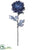 Silk Plants Direct Chrysanthemum Spray - Blue Blue - Pack of 12