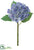 Real Touch Hydrangea Spray - Delphinium Blue - Pack of 6