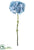 Silk Plants Direct Hydrangea Spray - Gray Blue - Pack of 12