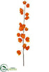 Silk Plants Direct Chinese Lantern Spray - Flame - Pack of 12