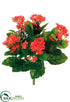 Silk Plants Direct Kalanchoe Bush - Flame - Pack of 6