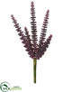 Silk Plants Direct Donkey Tail Pick - Plum - Pack of 24