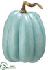 Silk Plants Direct Trick Or Treat Pumpkin - Teal - Pack of 2