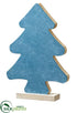 Silk Plants Direct Tree Table Top - Teal - Pack of 6