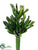 Coral Succulent Pick - Green - Pack of 12