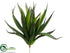 Silk Plants Direct Agave Bush - Green - Pack of 12