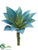 Silk Plants Direct Echeveria Pick - Blue - Pack of 24