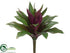 Silk Plants Direct Agave Bush - Green Burgundy - Pack of 24