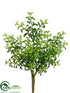 Silk Plants Direct Sedum Bush - Green - Pack of 24