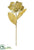 Metallic Magnolia Spray - Champagne - Pack of 12