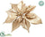 Velvet Poinsettia - Gold Champagne - Pack of 12