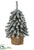 Silk Plants Direct Pine Tree - Snow - Pack of 24
