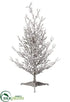 Silk Plants Direct Christmas Tree - Snow - Pack of 4
