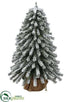 Silk Plants Direct Pine Tree - Snow - Pack of 12