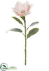 Silk Plants Direct Snowed Magnolia Spray - Pink Snow - Pack of 12