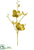 Metallic Magnolia Spray - Gold - Pack of 12